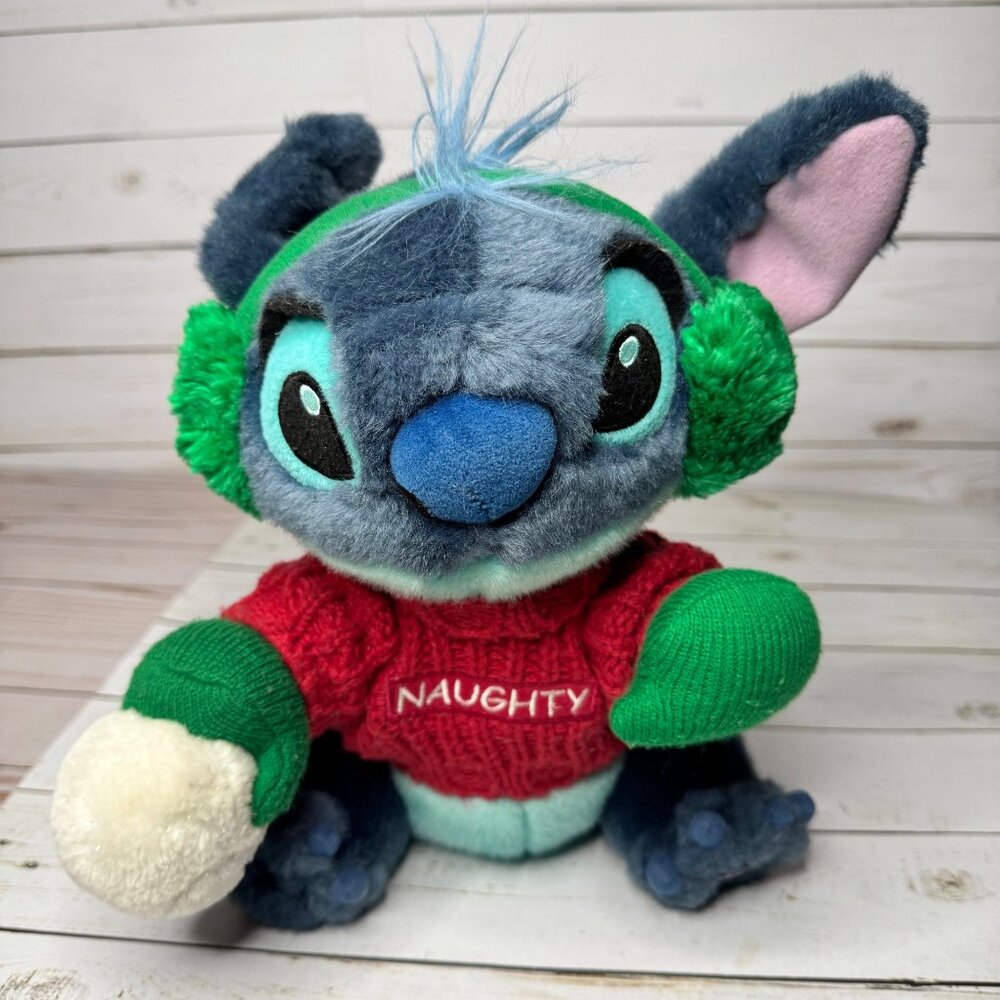 Disney Store Exclusive Snowball Naughty 10" Plush Stuffed Animal Lilo &amp;